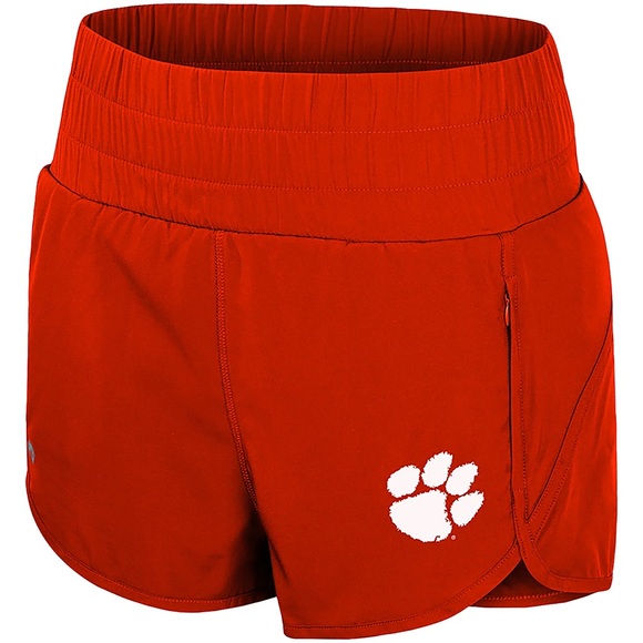 Pants - Women's Orange Athletic or Casual Shorts